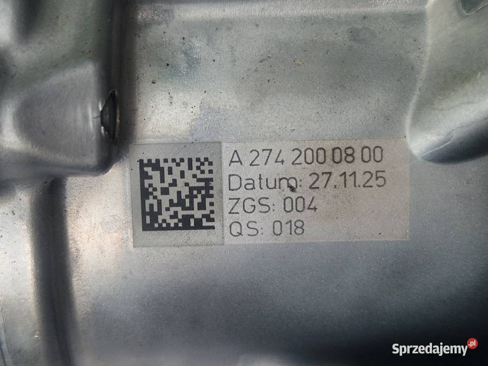 Pompa wody Mercedes nowa Oryginalna A2742000800 Gdańsk