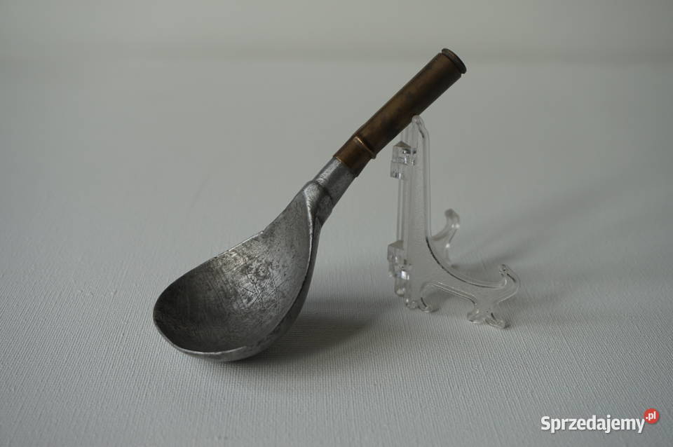 Stara łyżka żolnierza Militaria Łódź