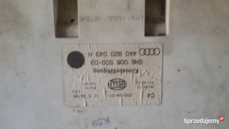 Panel wentylaci klimatyzaci audi a6c4 Elbląg