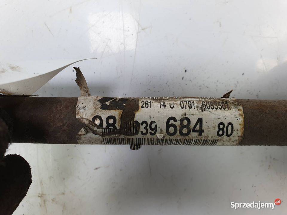 PÓŁOŚ LEWA PRZÓD CITROEN C ELYSEE 9803968480 osobowe Lipno