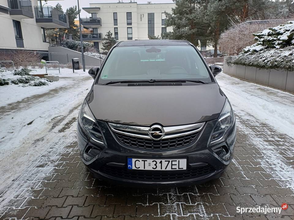 Opel Zafira 14 Turbo 140 7OSOBOWA Navi Kamera czujnik deszczu Toruń