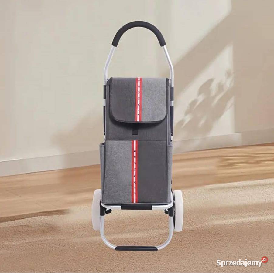 Wózek zakupowy aluminiowy składany Chorzów