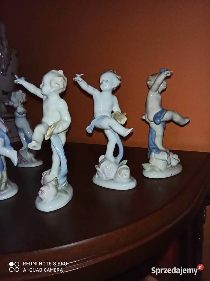 Cztery Pory Roku figurka llmenauGermany Porcelana i szkło Antyki, Sztuka, Kolekcje Gdańsk