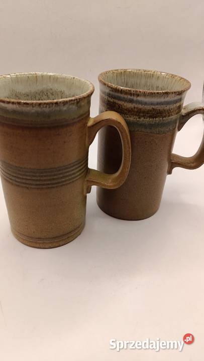 Dwa kubki do herbaty rustykalne Scotland Kubki Zamość