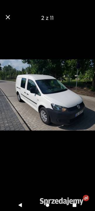 Volkswagen caddy maxi Białystok