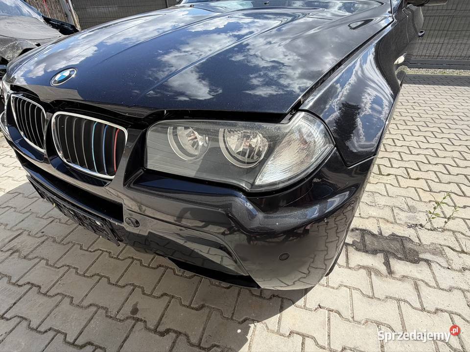 BMW X3 E83 Kompletny przód i inne części Rok produkcji 2008 Części montażowe