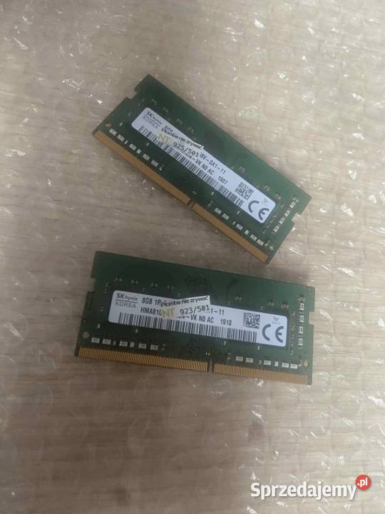 SODIMM DDR4 2 kości x 8GB Pamięci Warszawa