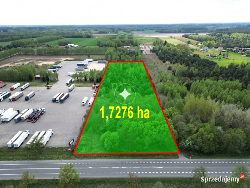 Działka przemysłowa Horbów Kolonia 17276 ha Horbów-Kolonia