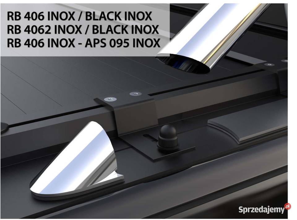 Orurowanie Paki Czarne Mat Simple Rollbar PickUp Pasłęk