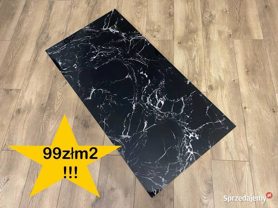 NOWOŚĆ Gres CARARRA BLACK POLER 60x120 Płytki i fugi