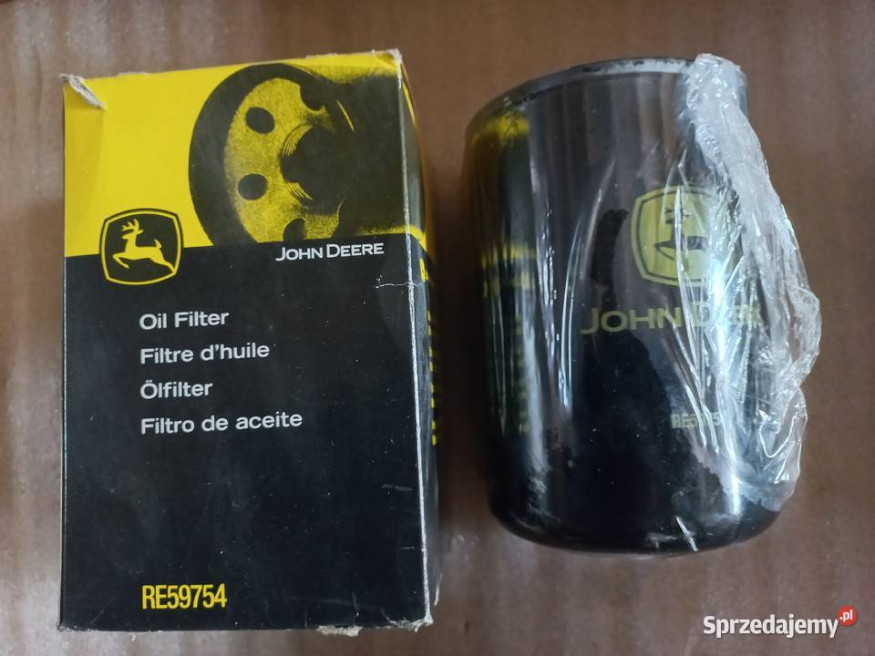 Filtr oleju John Deere RE59754 org Części zamienne Kuźnica