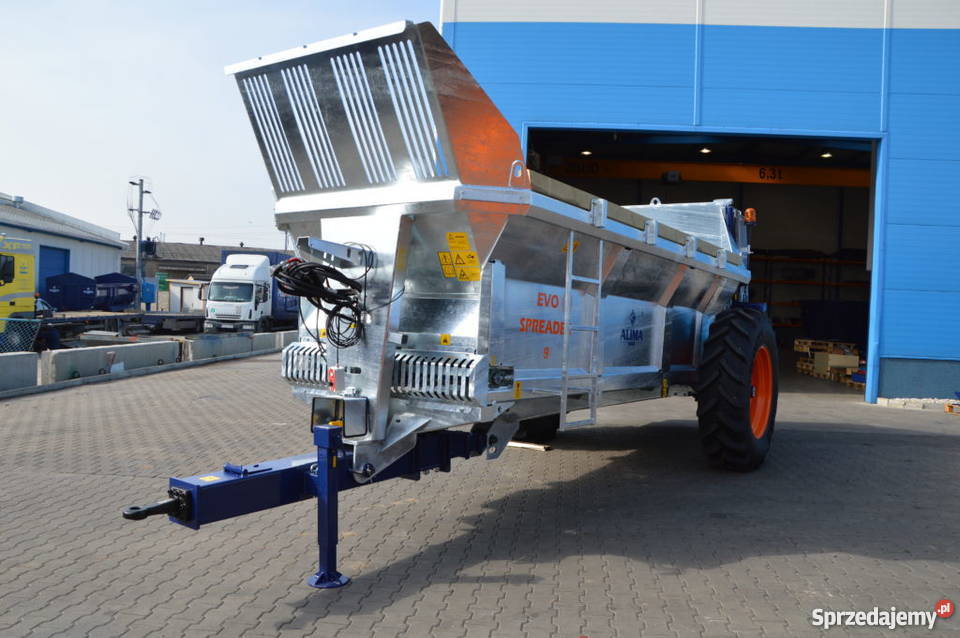 Rozrzutnik Obornika 10T Evo Spreader Alima Bis nieuszkodzony Bieńkowice