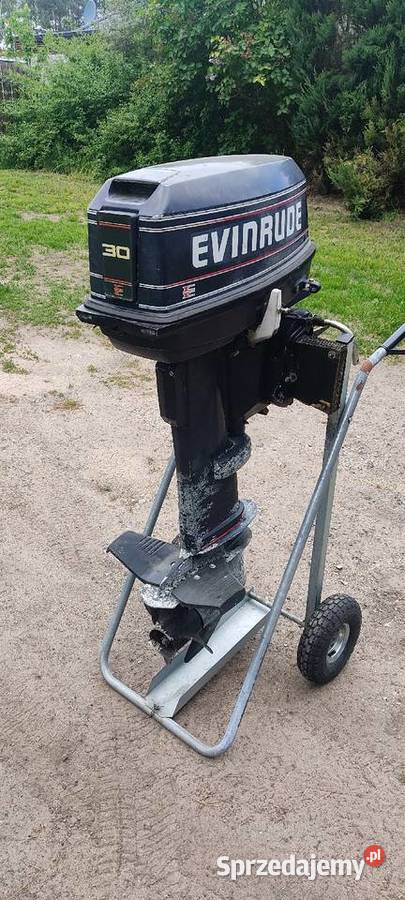 Silnik zaburtowy EVINRUDE 2T 30 stopa L używany