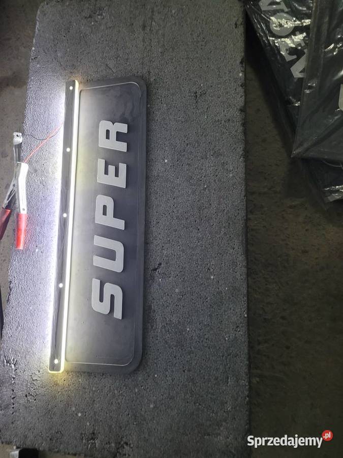 Chlapacze podświetlane 24v pomarańczowo biało małopolskie