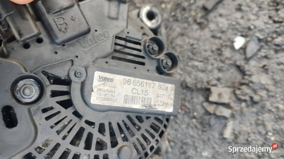 Alternator 9665617780 Citroen c5 III x7 Partner Książ Wielkopolski