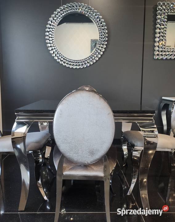 Stół Glamour Ludwik kwadratowy ze stali mazowieckie Warszawa