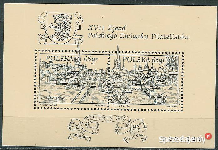 blok 121 B XVII Zjazd PZF Filatelistyka Bystra sprzedam