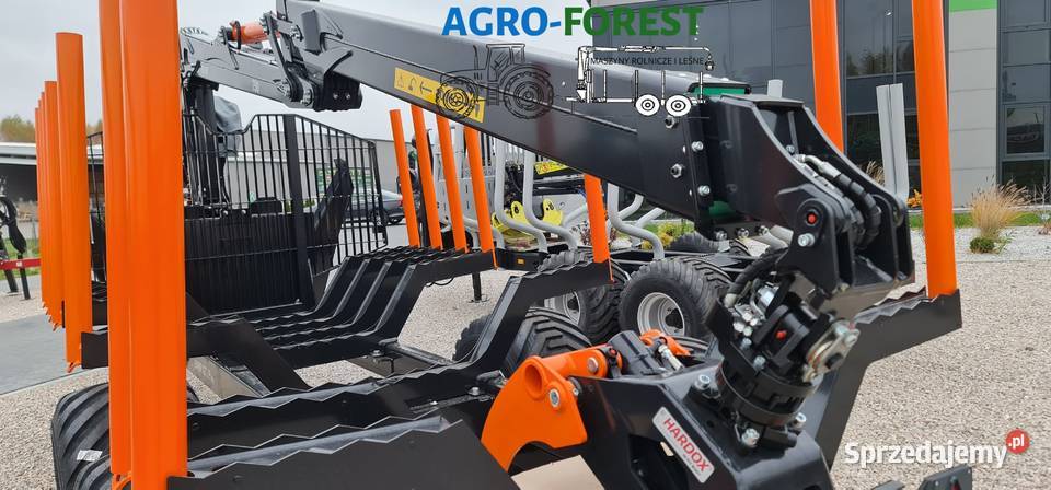 NOWA Przyczepa Leśna Zrywkowa BMF 12T2Pro750 lubuskie Sulęcin sprzedam