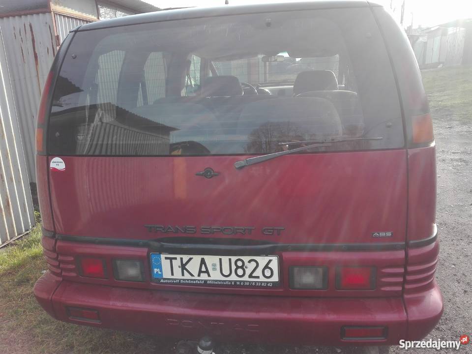 Sprzedam Pontiak Tr Sp 38 92r376000 benzynagaz 4/5 Trans Sport Kazimierza Wielka