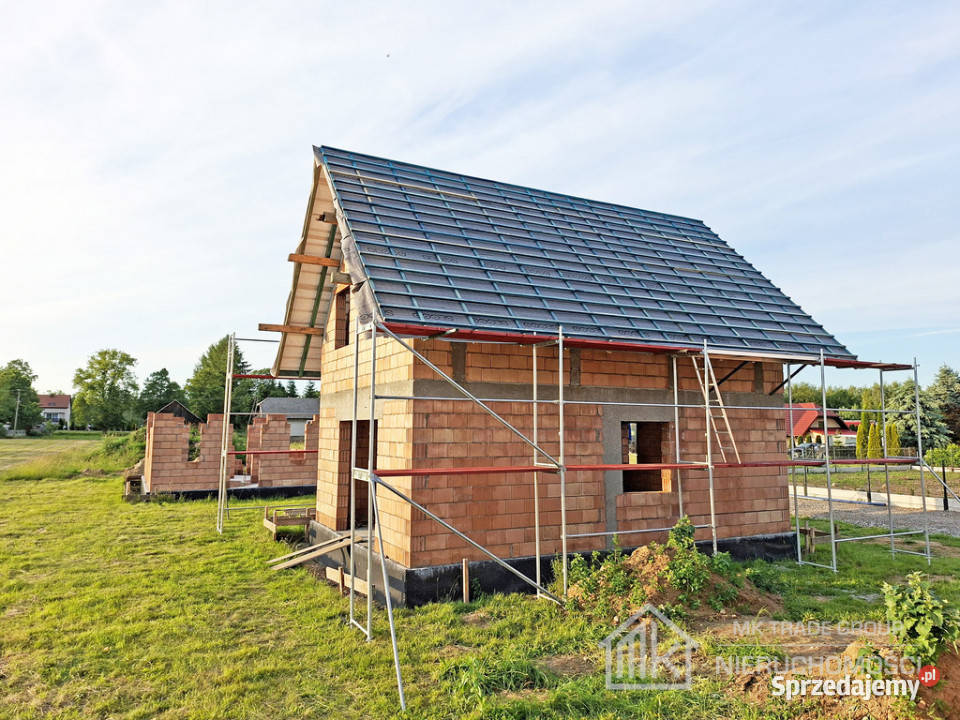 Nowy dom wolnostojący Kłaj pow 80m2 rekuperacja