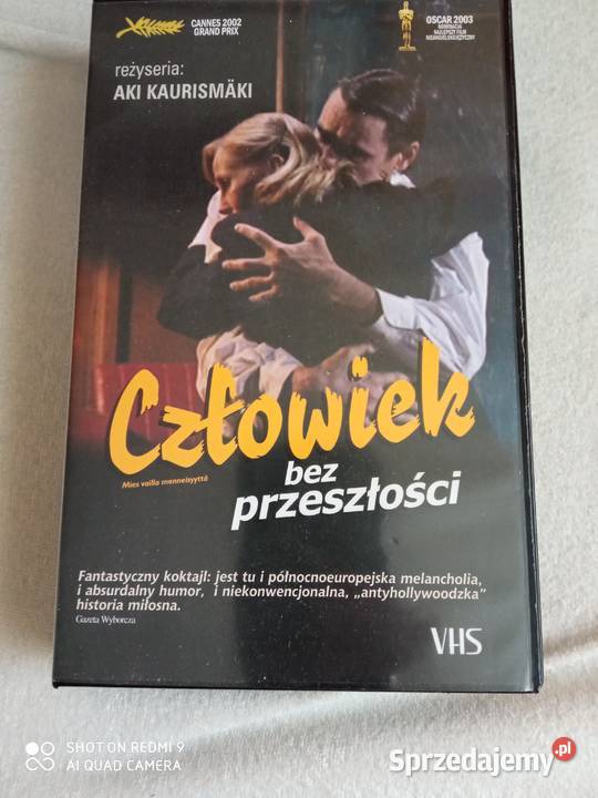 Fil na Vhs Kaseta Video Człowiek bez przeszłośći sprzedam