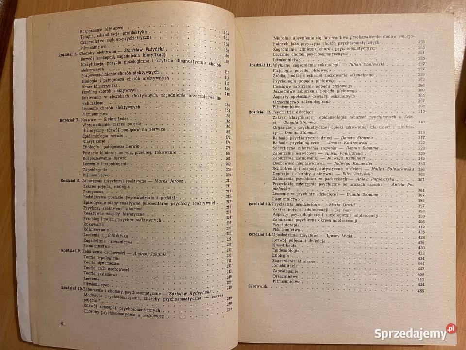 Psychiatria Praca zbiorowa tomy IIII Rok wydania 1987 Mysłowice