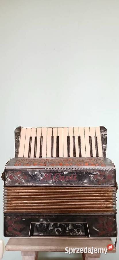 Kolekcjonerski akordeon M Carli Kraków