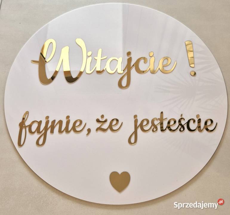 Tablica powitalna Witamy Częstochowa sprzedam