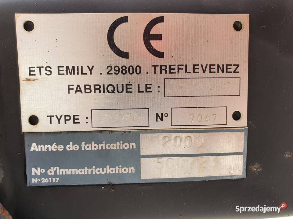 Ładowacz czołowy EMILY Okrzeja