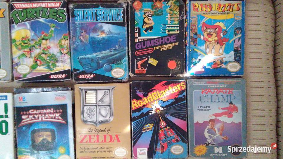 Gry NES Nintendo Entertainment System sprzedam