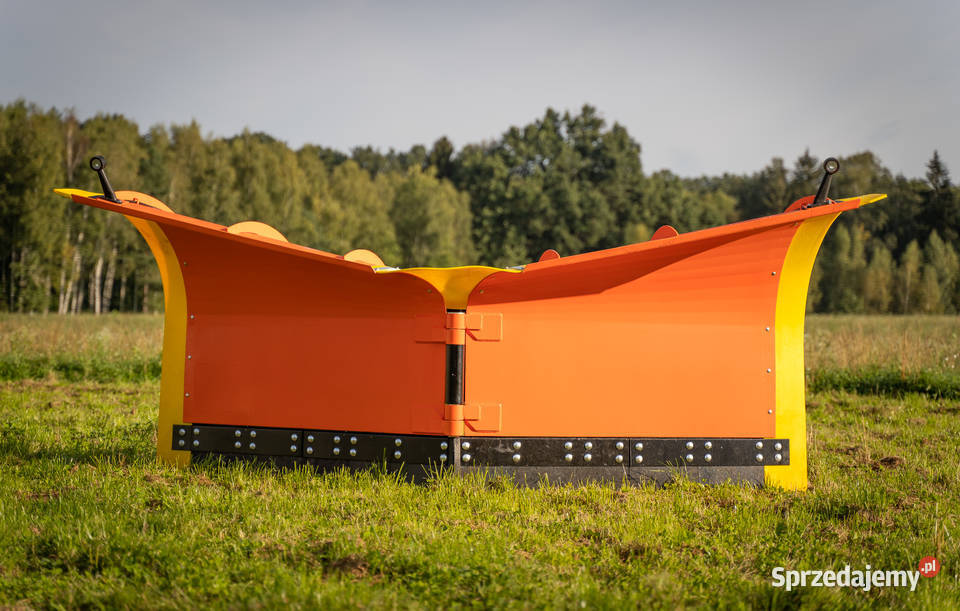 Pług śnieżny strzałkowy wzmocniony z amortyzacją Pozostałe