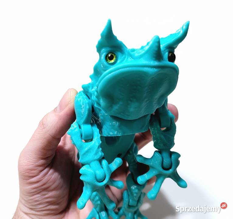 Żaba RANA CORNUDA 3D elastyczna artykułowana Krzyszkowice