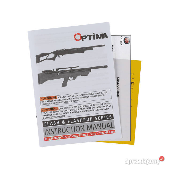 Wiatrówka PCP Optima by Hatsan Flash 635 mm sprzedam