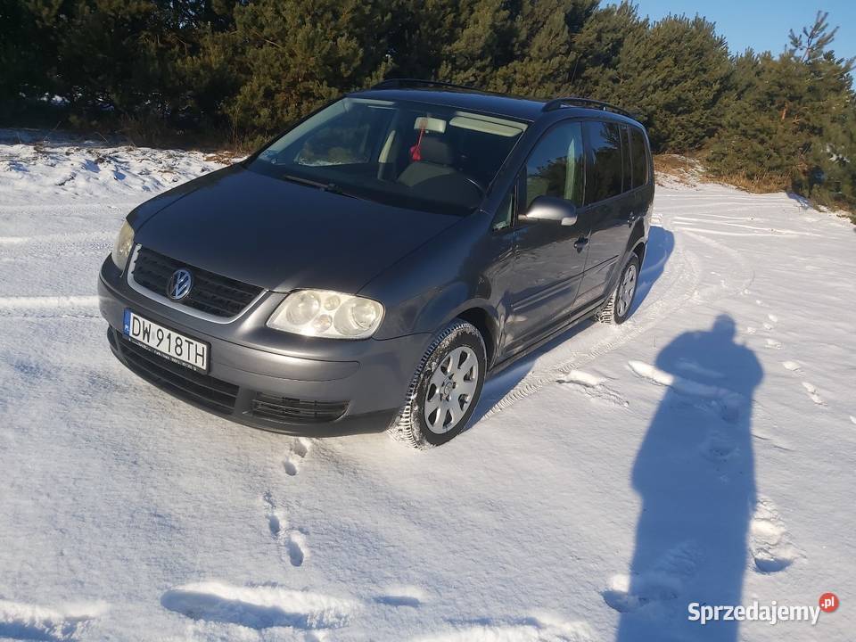 VW Touran 20TDI 140 2004r 281 7osobowy wielkopolskie