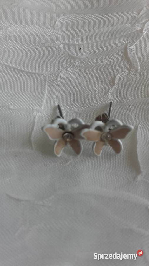 MINIATUROWE KOLCZYKI MOTYLKI Piła