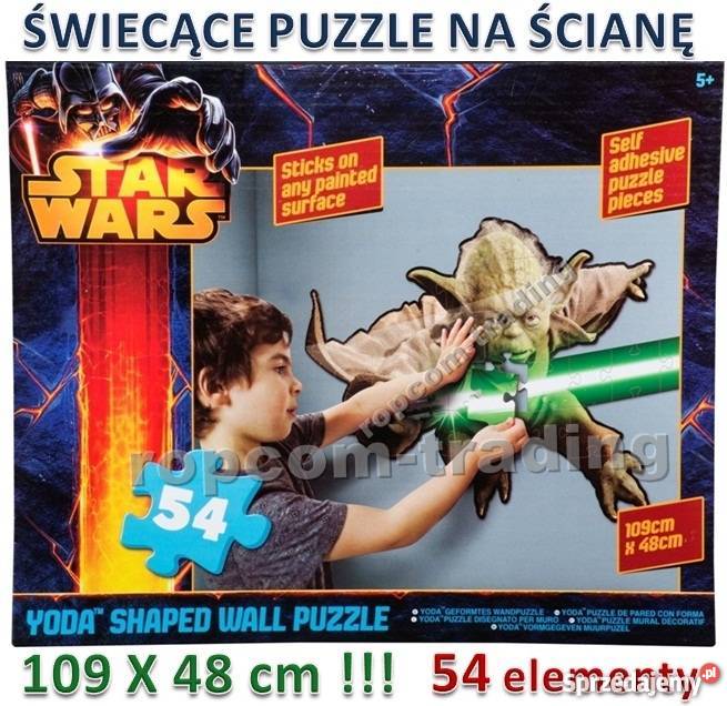 Star Wars Świecące Ogromne Puzzle na ŚCIANĘ Lord Mogilany