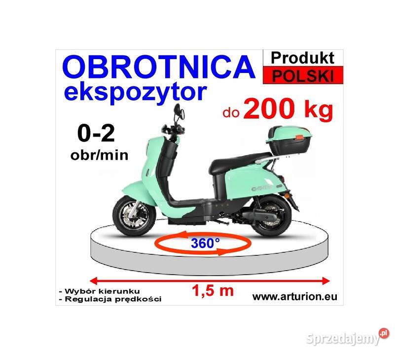 Obrotnica Ekspozytor napęd reklamy podest do 200 Warszawa