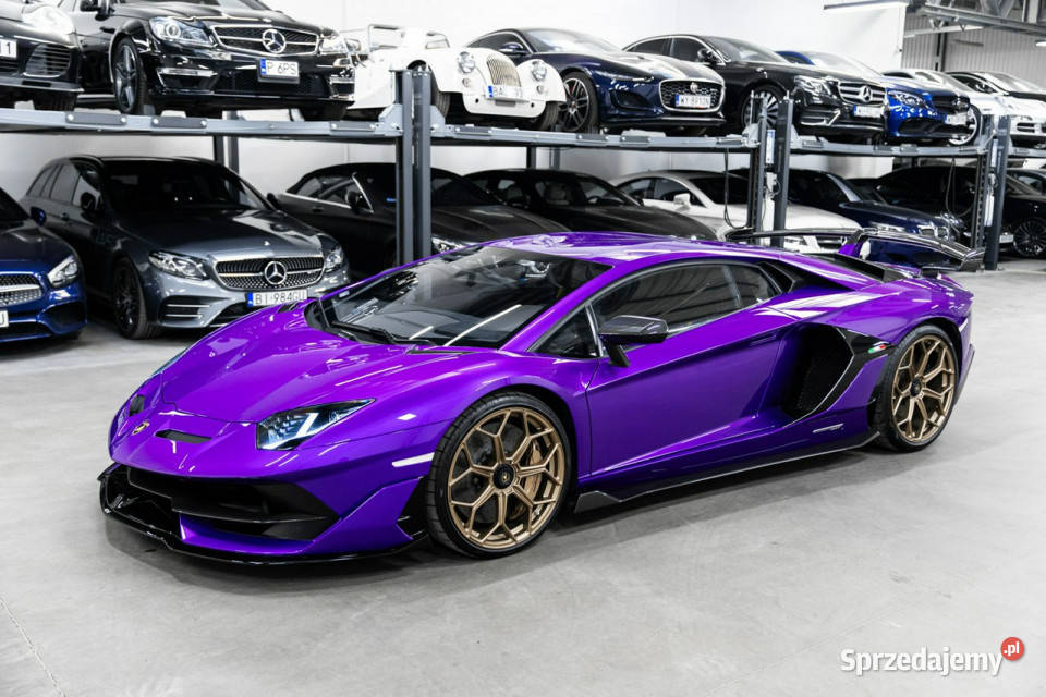 Lamborghini Aventador SVJ LP 770 65 V12 Viola Węgrzce
