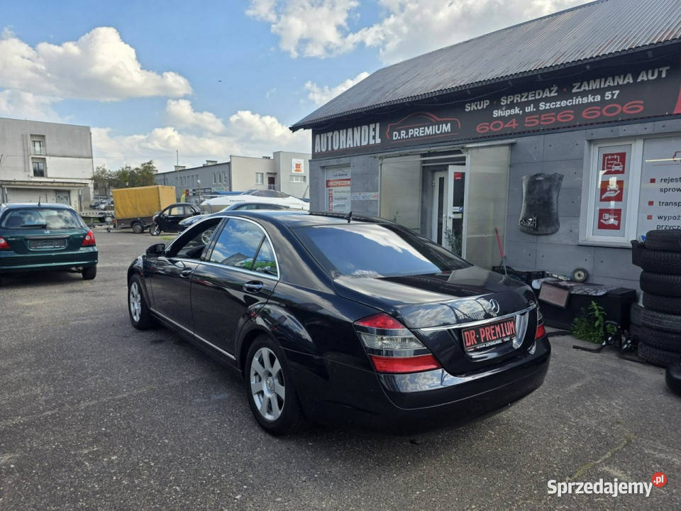 Mercedes S 320 30 CDI 235 Long 4Matic Pneumatyka autoalarm Słupsk