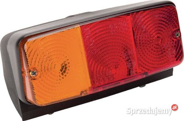 Lampa tylna zespolona prostokątna lewa Kamionna
