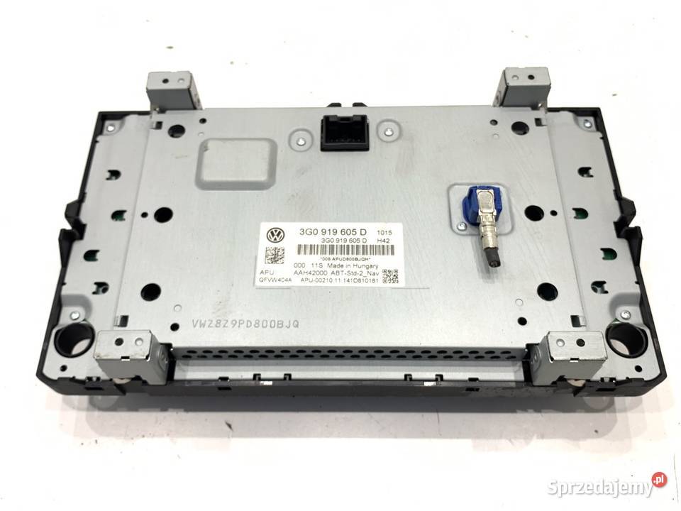 RADIO VW PASSAT B8 3G0919605D ODTWARZACZ podkarpackie