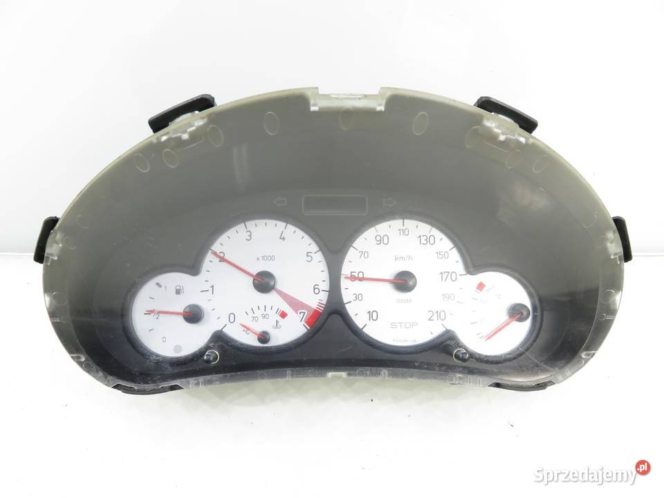 LICZNIK PEUGEOT 206 CC 16 9648837180 Wyposażenie wnętrza