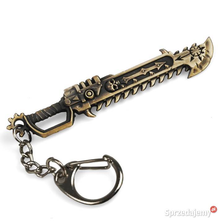Chaos Chainsword 7 Metal Brelok Warhammer 40k Szczecin