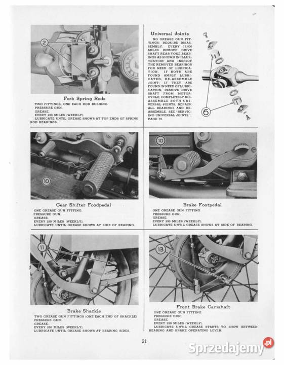 Harley Davidson Military Model 42XA Solo 1942 Lębork