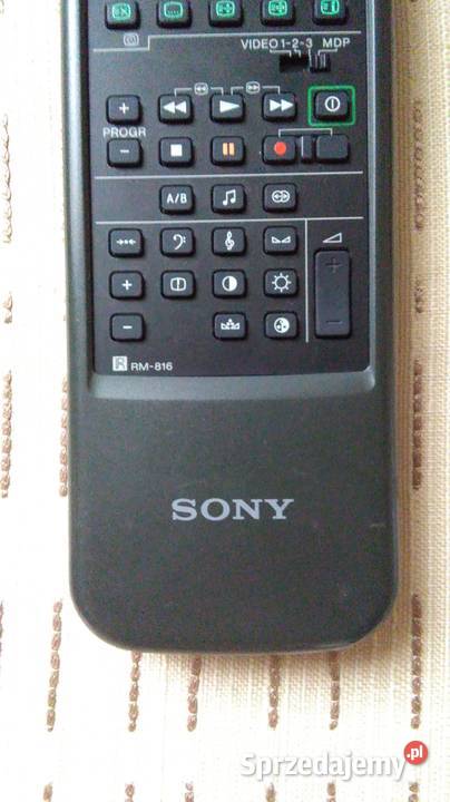 Oryginalny pilot Sony RM816 VCRMini Disc TV Opole sprzedam