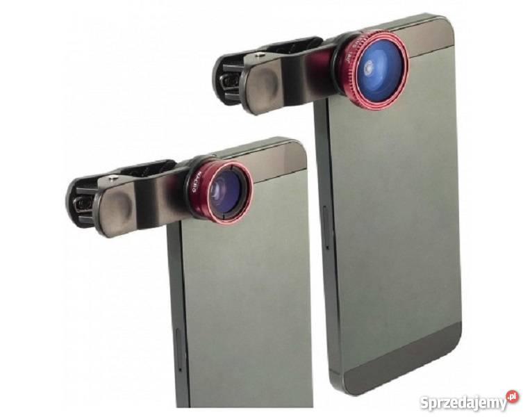 Rybie oko fisheye obiektyw aparatu smartfon Zabrze