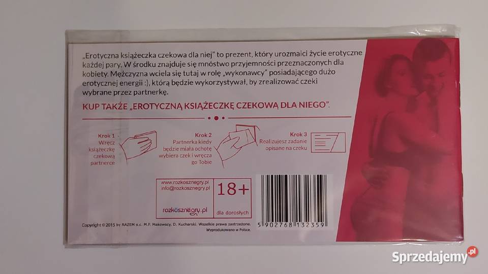 książeczki czekowe miłosne mazowieckie Dąbrówka