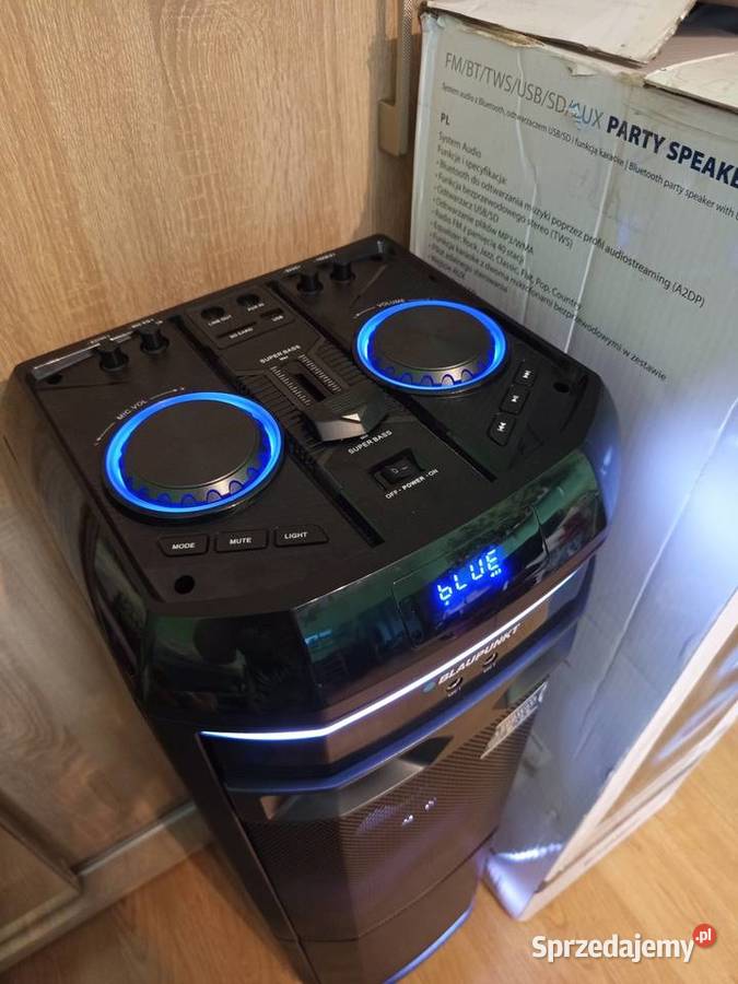 Blaupunkt 11DB Głośnik imprezowy Bluetooth 1200 Wieże i miniwieże śląskie Piekary Śląskie