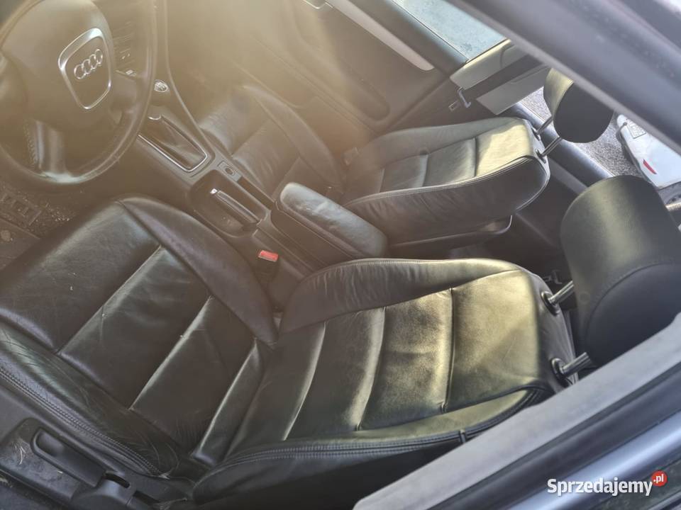 Fotele skórzane boczki Audi a4 b7 b6