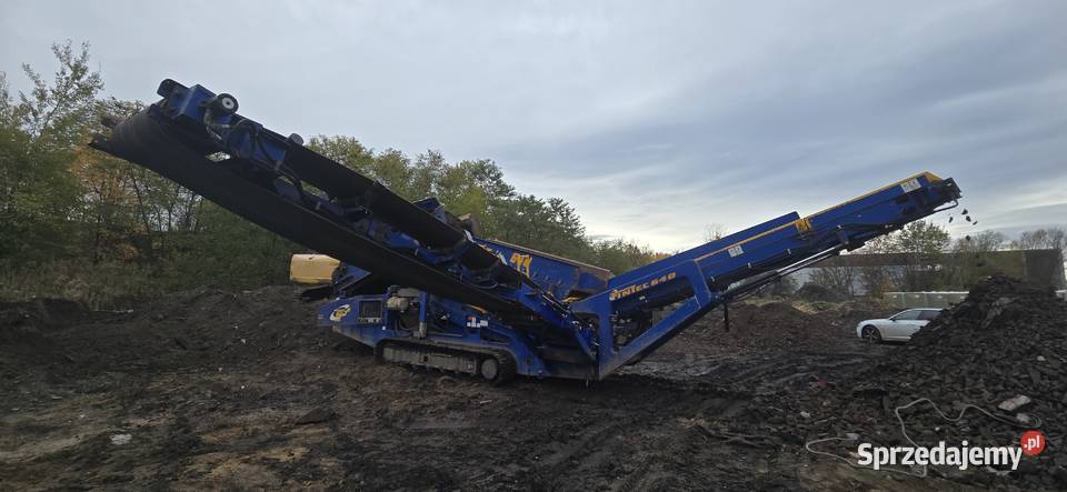 Przesiewacz sortownik Fintec 640 scalper Sandvik Pozostałe Trachy